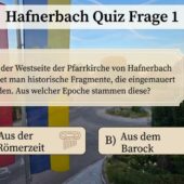 Hafnerbach Quiz – die erste Frage!