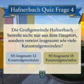 Hafnerbach Quiz – die vierte Frage!