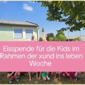 xund ins leben Woche – Eisspende