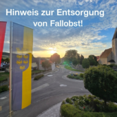 Hinweis Entsorgung Fallobst!
